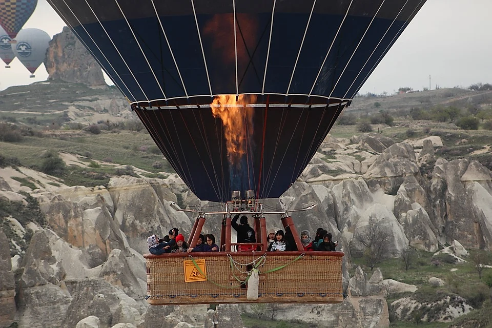 DAY 5 - Cappadocia Optional hot air ballooning                            