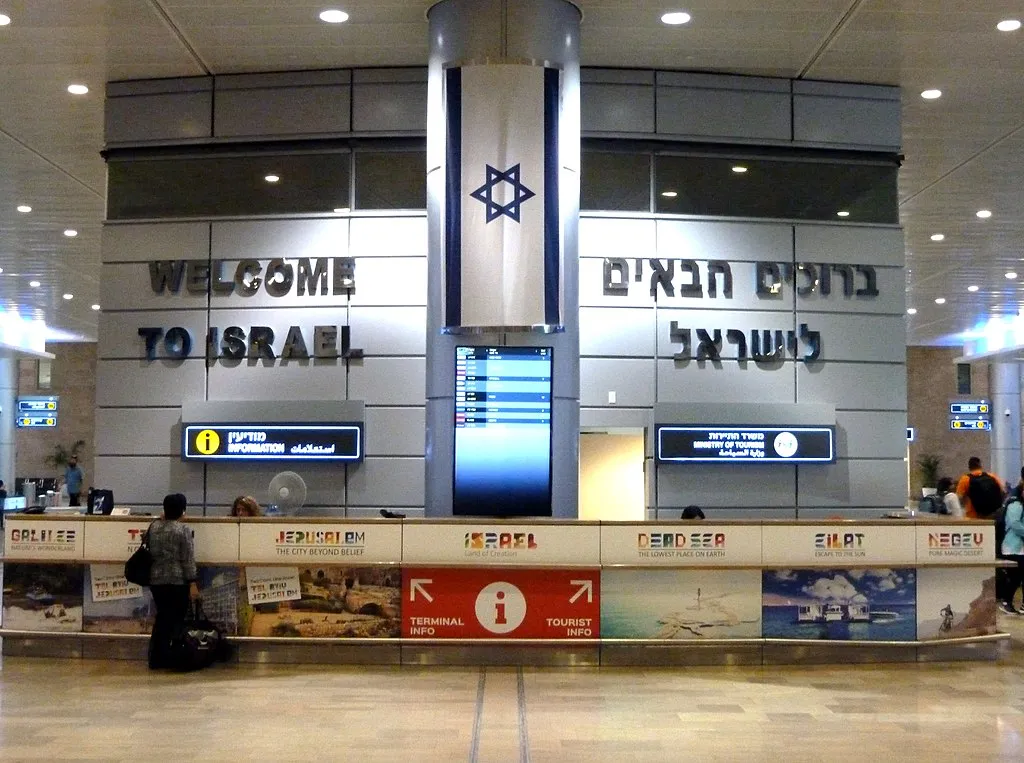 MONDAY - Day 1 - Ben Gurion Airport / Jerusalem