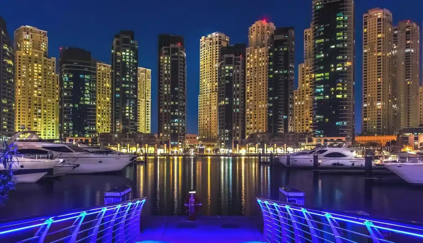 Dubai Marina - Dubai Tour Packages from India with IMAD Travel