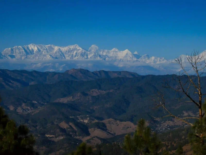 Himalayas From Ranikhet top honeymoon place in India for Couples