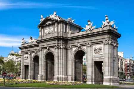 madrid-puerta-de-alcala part of 10 days Spain tour packages from India