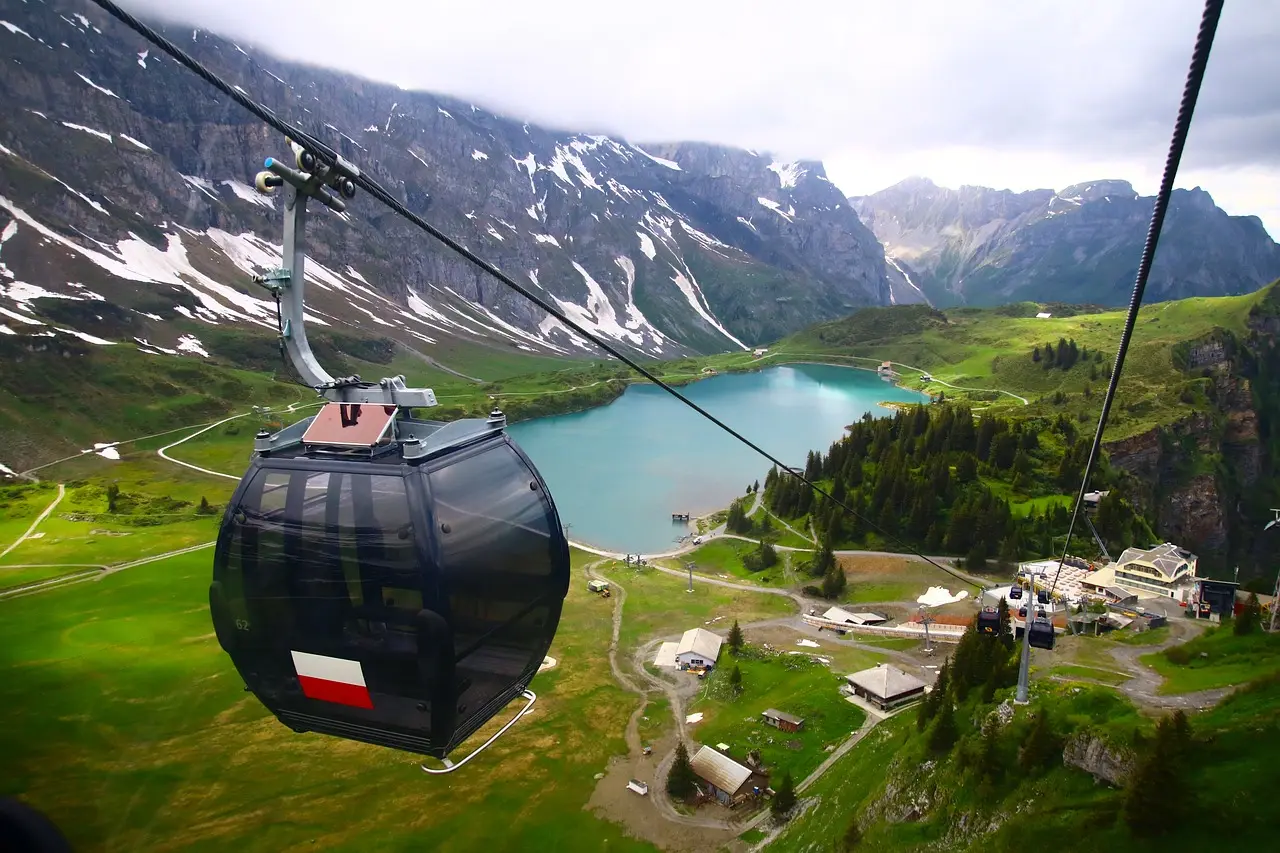 Lucerne-Titlis-Titlis-Cable-Car witn IMAD Travel