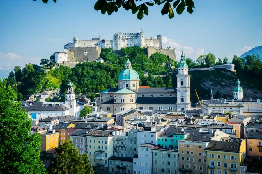 Salzburg-Austria-Monchberg-Historic-Center in 11 Days Austria, Bavaria & Czech Package