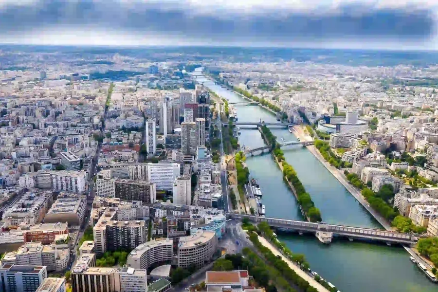 Seine-River-Paris part of London Paris Amsterdam Switzerland tour package from India