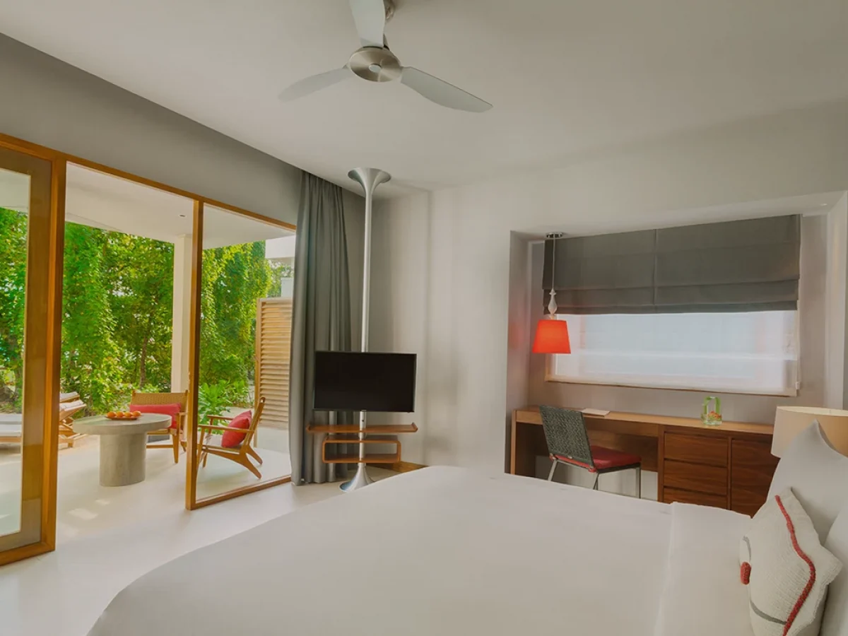 Beach Bungalows in Maldives Ocean View Accommodation at Dhigali