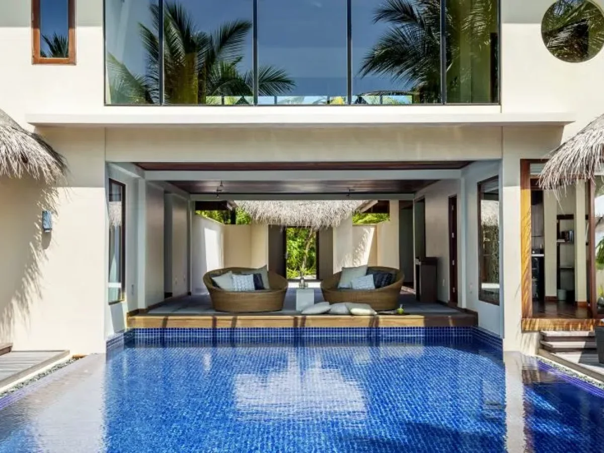 Huvafen-Fushi-Two-Bedroom-Beach-Pavilion-Exterior-Pool-scaled 5
