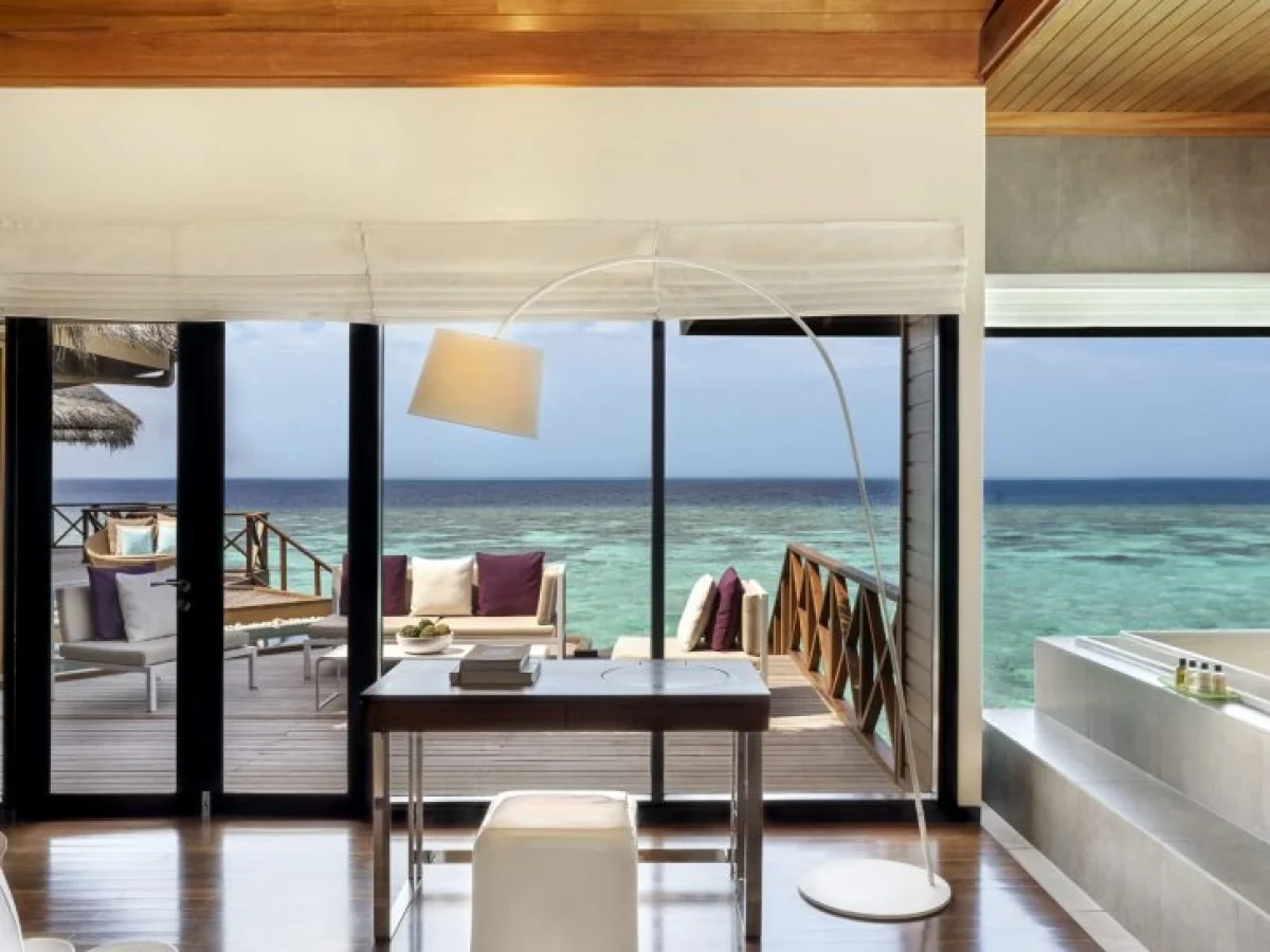 Huvafen-Fushi-Two-Bedroom-Ocean-Pavilion-Master-Bedroom-View