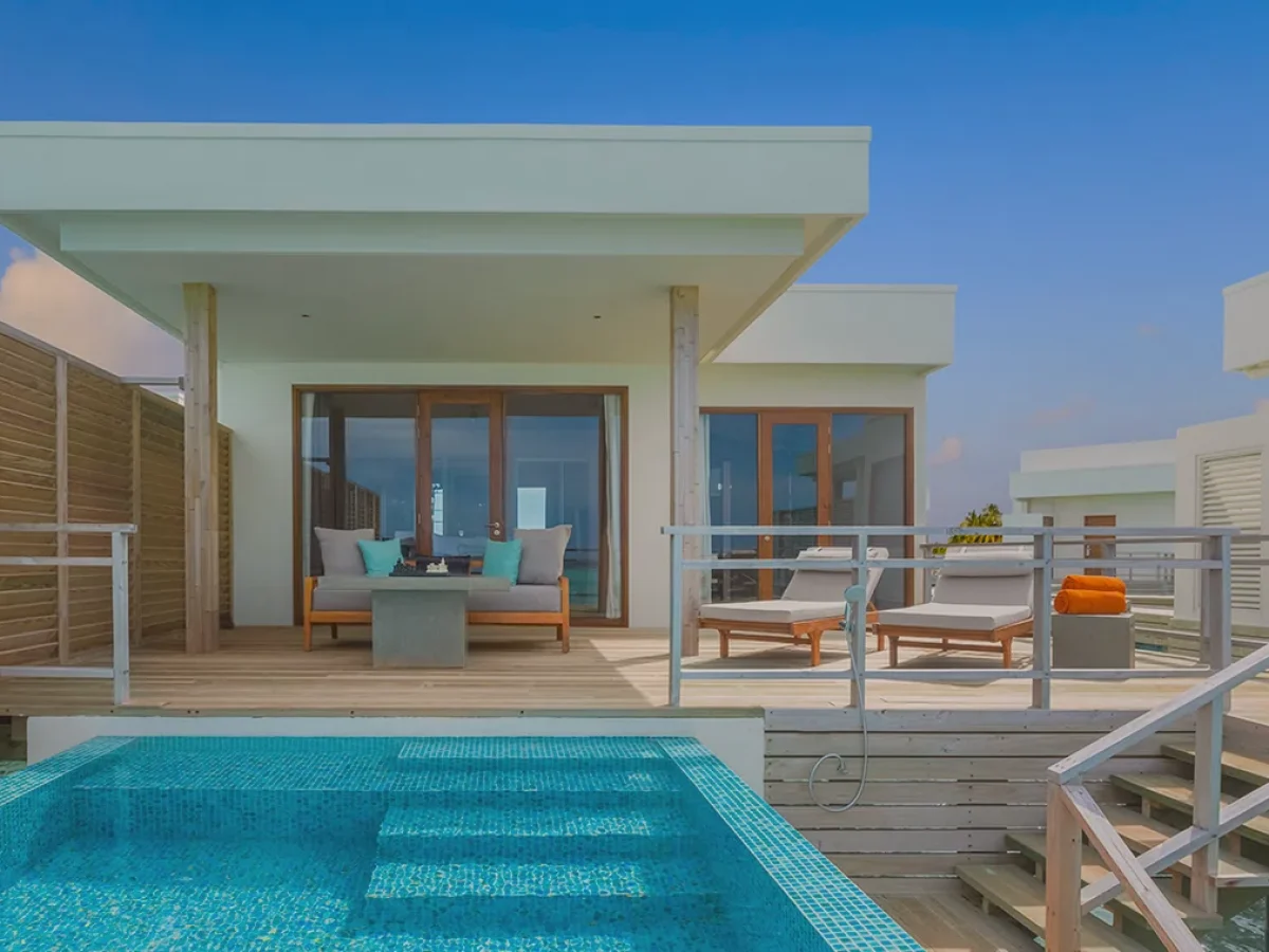 Lagoon Villa Maldives with Pool Lagoon Villas at Dhigali Maldives