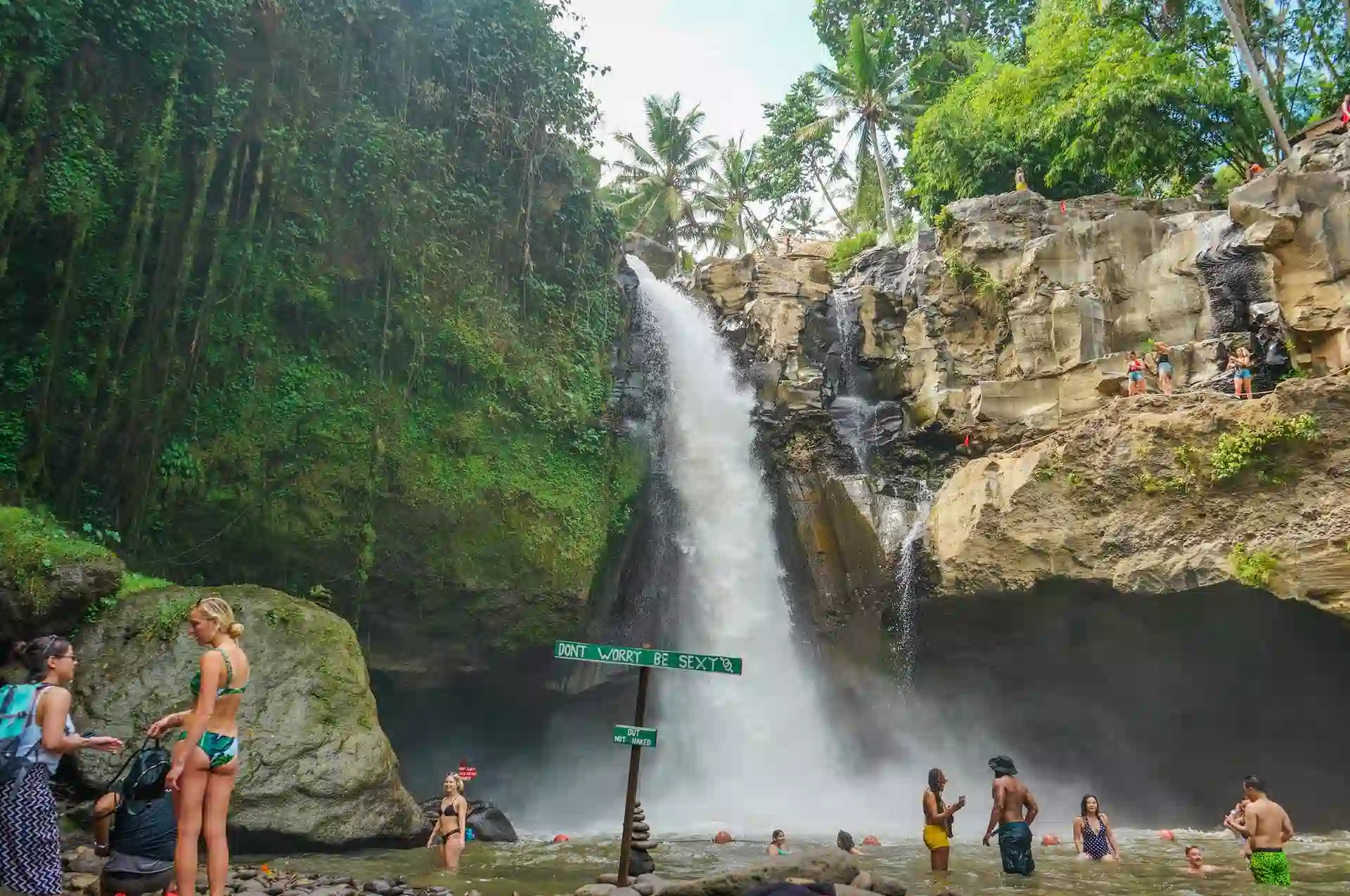 Day 3 : FULL DAY TOUR (10 Hours) TEGENUNGAN WATERFALL + MONKEY FOREST WITH RETURN TRANSFER