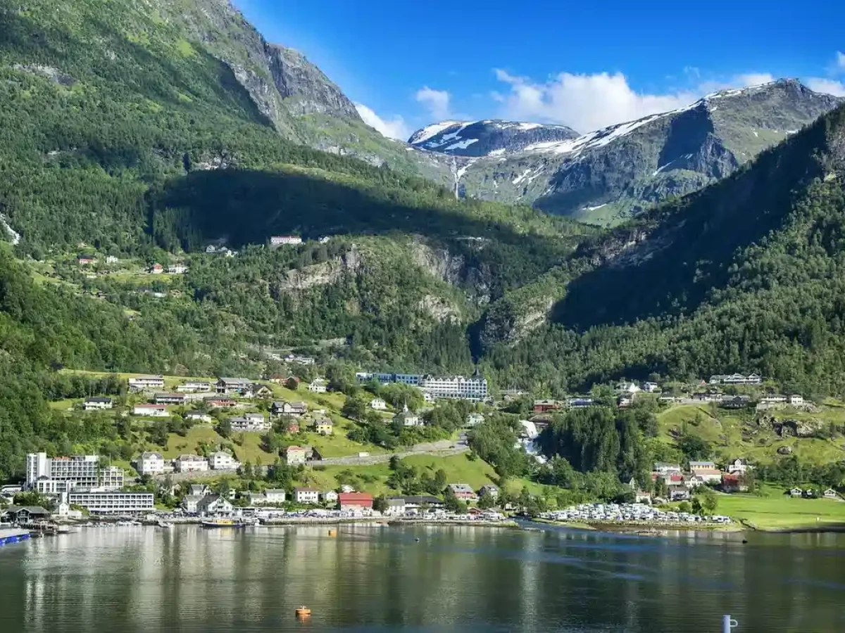 Bergen, Norway landscape popular honeymoon destination in Europe for nature loving couples