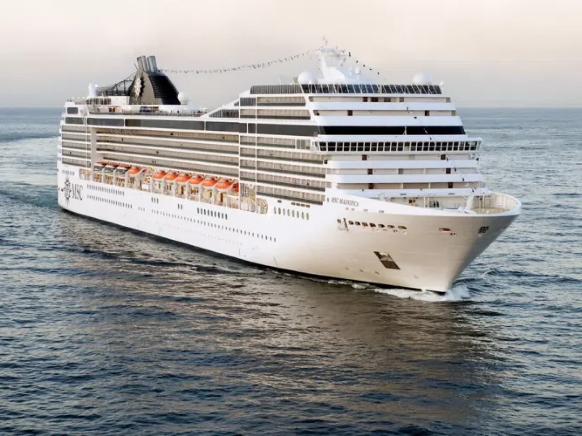 MSC Cruise liner, part of Europe cruise packages from India from IMAD Travel