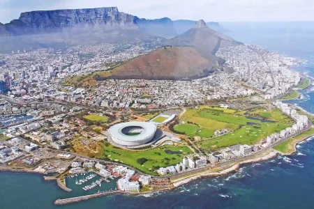 Optional Cape Town helicopter tour in 11 Days South Africa Tour Package from IMAD Travel