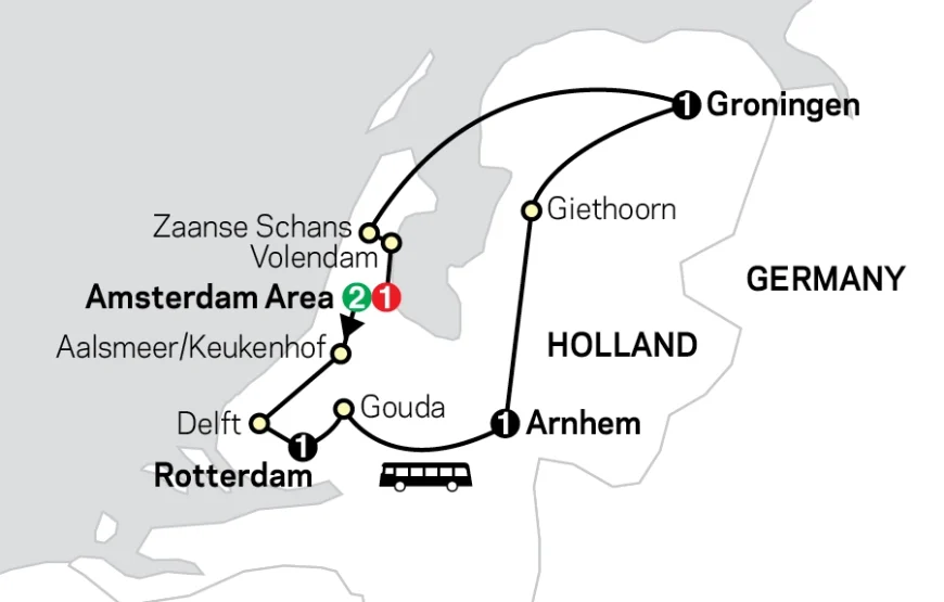 Special 7 Days Netherlands Holiday Package – Explore Windmills & Canals