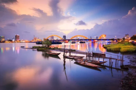 Visit Dragon bridge, Da nang in Vietnam holiday package from India