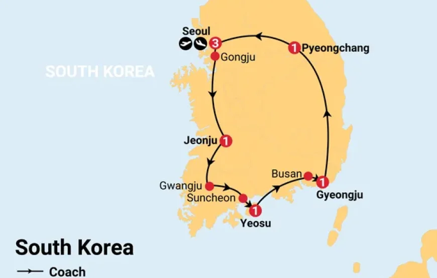 Special 8 South Korea Travel Package from India