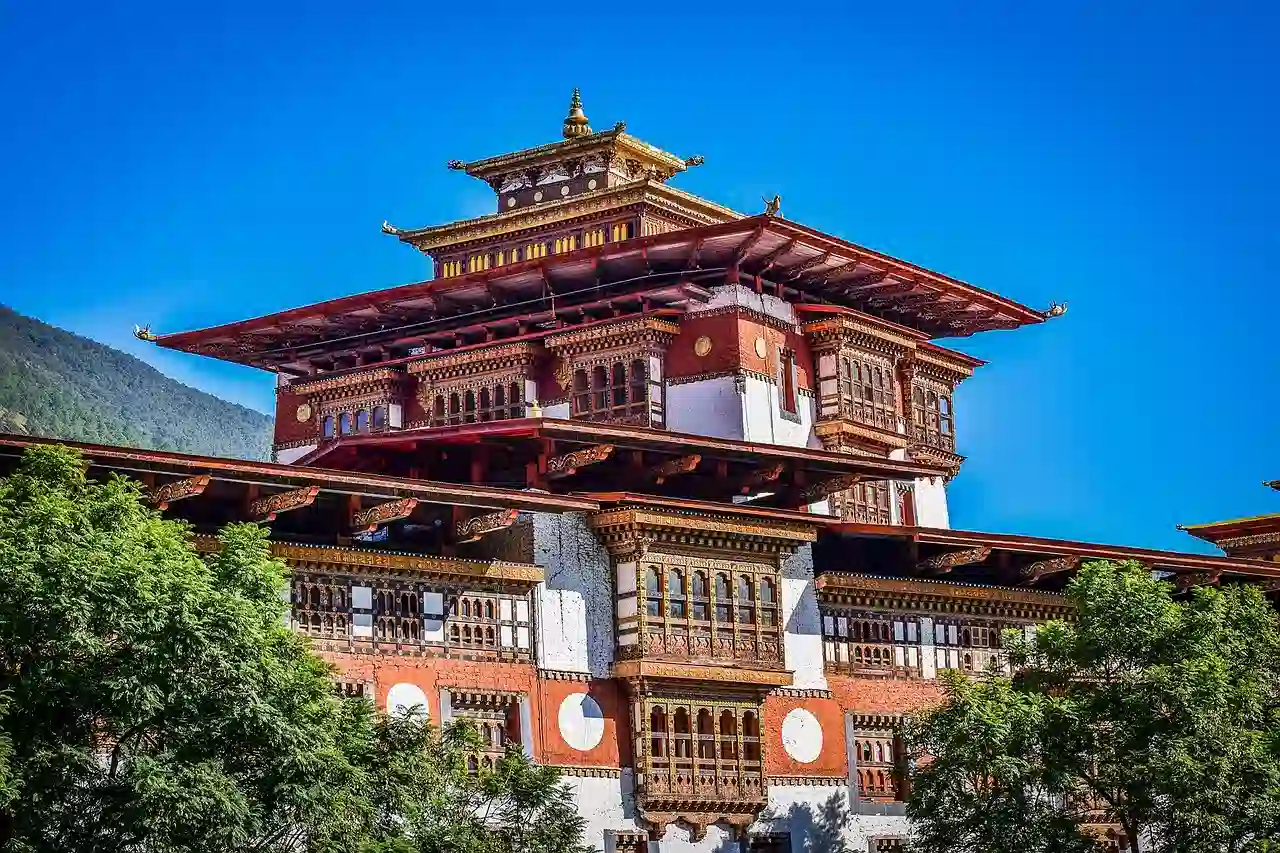 Visit to Tashichho Dzong Palace with IMAD Travel