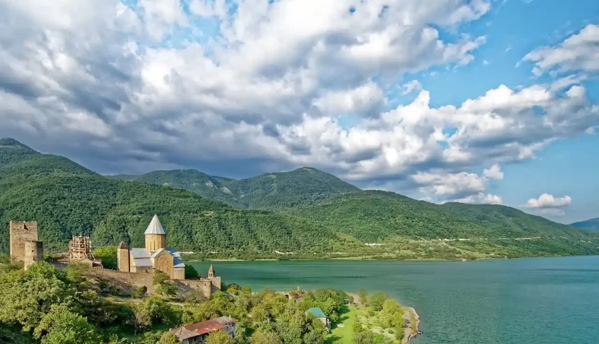 Castle ananuri - Visit in Georgia tour packages from India with IMAD Travel