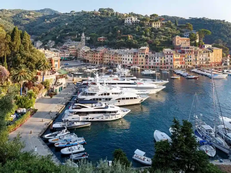 Blog 248 Portofino, Liguria, Italy - Europe Tour vs. UK Tour from Hyderabad, India