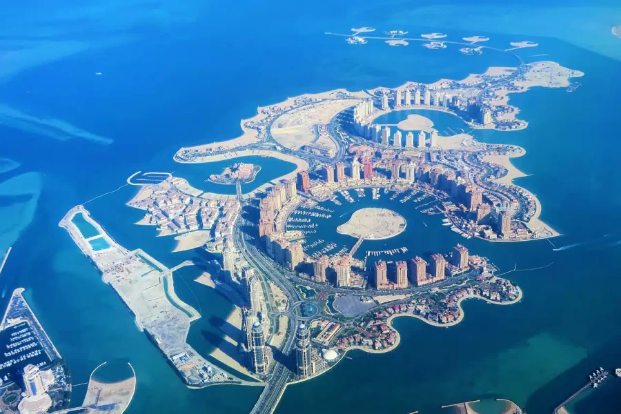 Artificial Islands Doha in 7 Days Qatar Tour Package from India with IMAD Travel