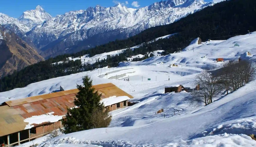 Auli Garhwal Himalayas Chamoli district of Uttarakhand Best Places to Visit in March with IMAD Travel