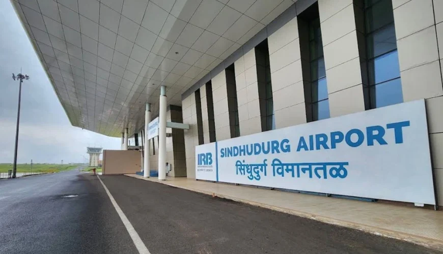 Fly91 flight at Chipi Sindhudurg airport connecting Navi Mumbai 2026