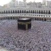 Pilgrims performing Umrah at Masjid al-Haram under the new multiple-entry Umrah visa 2026