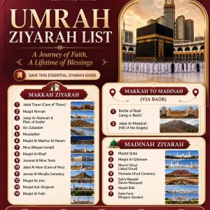 Premium 15 Days Umrah Group Package 2026 from Hyderabad