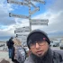 Hamed Ali of IMAD Travel in a Zodiac during a Svalbard expedition from India