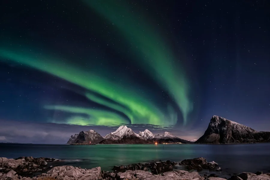 6 Days Lofoten & Bodø - Northern Lights over Sandnes, Norway