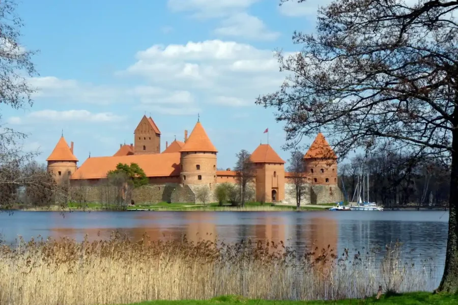 Trakai Island Castle, Lithuania in 7 Days Baltic Package – Tallinn, Pärnu, Turaida, Sigulda, Riga, Rundale, Trakai & Vilnius