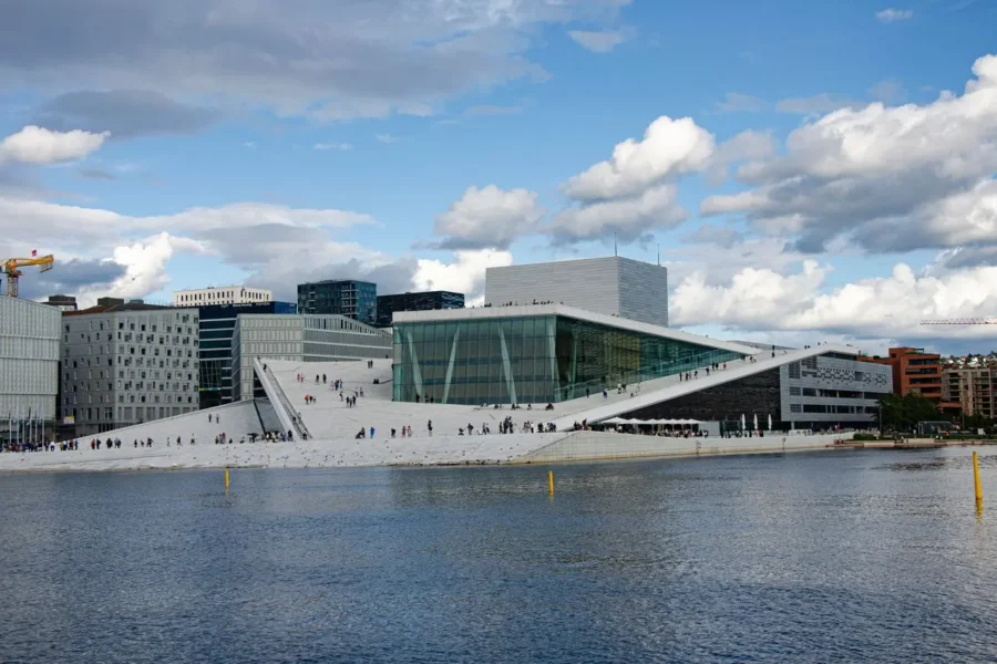 the Oslo Opera House